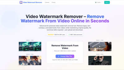 Video Watermark Remover AI - AI tool for Video