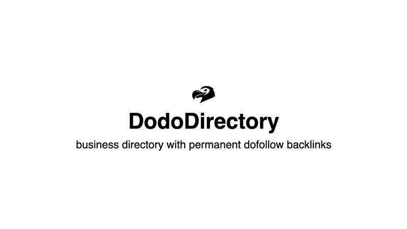 DodoDirectory application interface and features