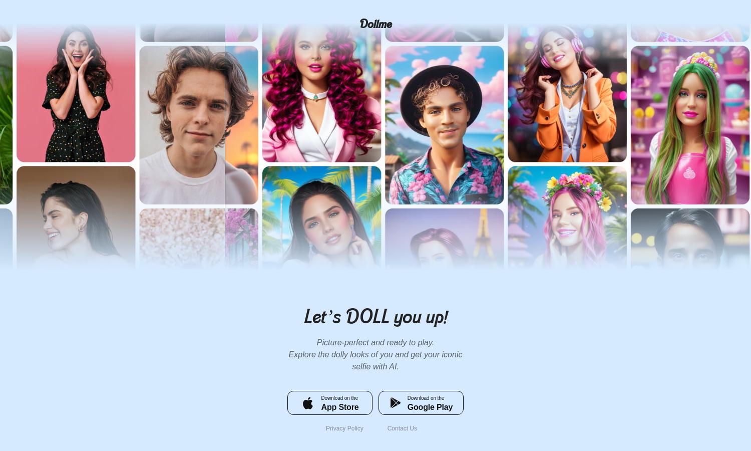 Dollme.app Website