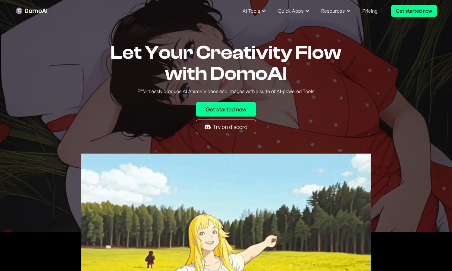 DomoAI Website