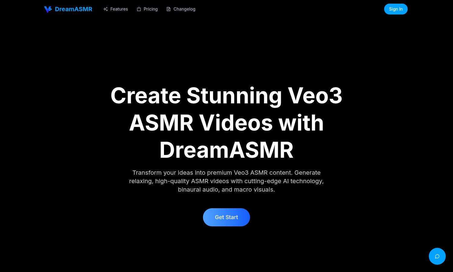 DreamASMR Website