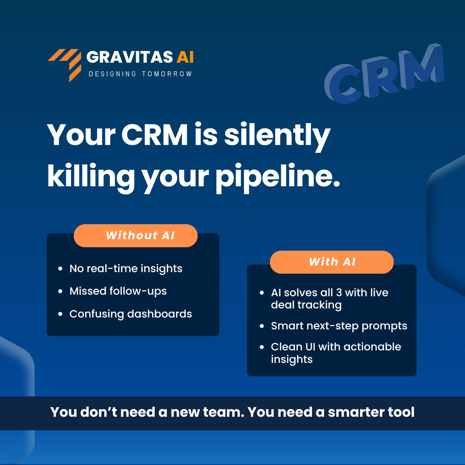 gravitasai application interface and features