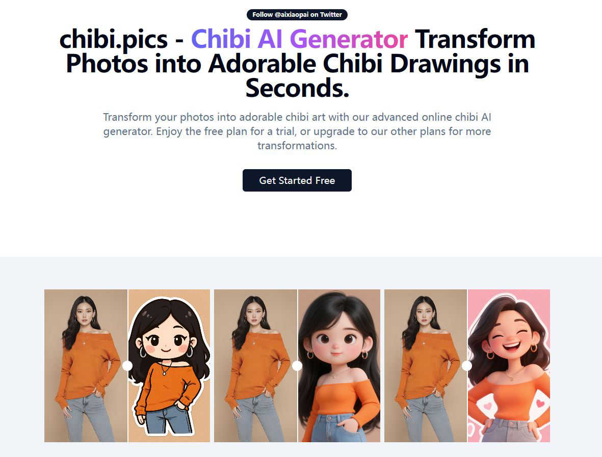 Chibi Art application interface and features