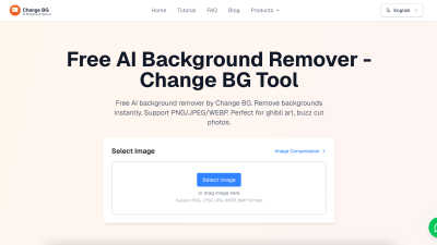 Change-BG - AI tool for Photography