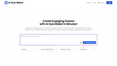 AI Quiz Generator - AI tool for AI Assistants
