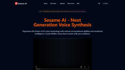 Sesame AI - AI tool for Audio & Music