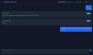 Echo Chat AI Website
