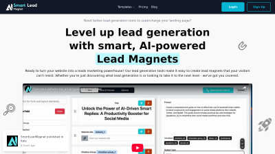 SmartLeadMagnet - AI tool for AI Assistants