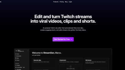 StreamGen - AI tool for AI Assistants