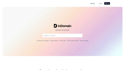 inDomain - AI tool for Business & Finance