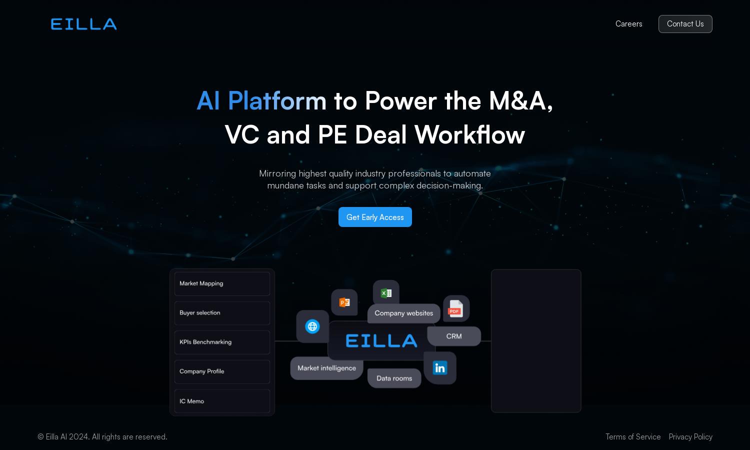 Eilla AI Website