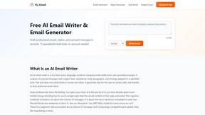 AI Email Writer - AI tool for AI Assistants