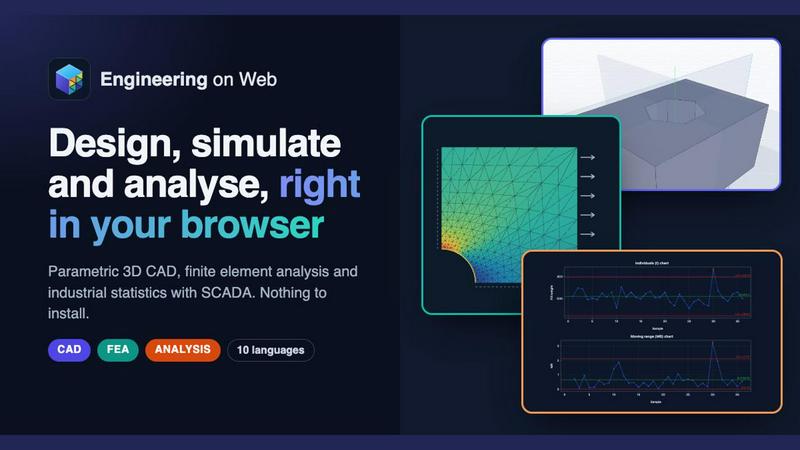Engineering on Web screenshot