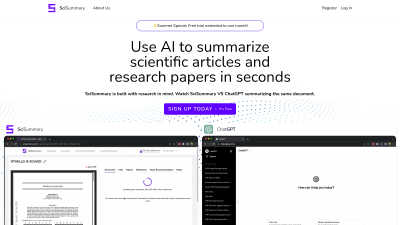 SciSummary - AI tool for AI Assistants