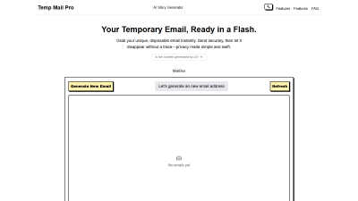 TempEmail - AI tool for Email Tools