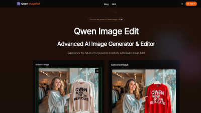 Qwen Image Edit - AI tool for AI Assistants