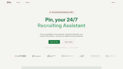 Pin - AI Recruiting - AI tool for Accessibility