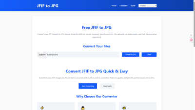 Free JFIF to JPG - AI tool for Image & Photo