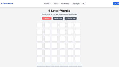 6 Letter Wordle - AI tool for Lifestyle & Entertainment