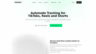 Trendly.so - AI tool for Analytics & Data