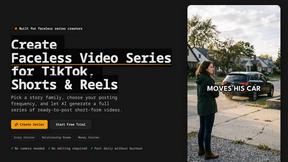 Faceless Video - AI tool for AI Assistants