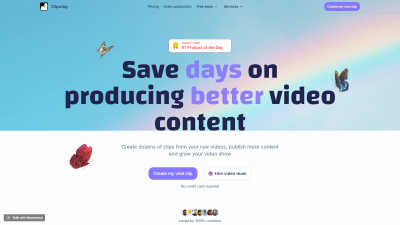 Clipwing - AI tool for Content Creation