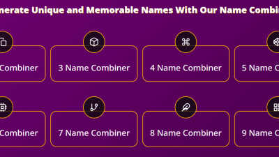 Name Combiner - AI tool for Copywriting