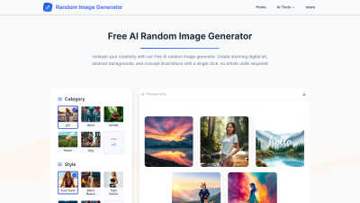 Random Image Generator - AI tool for Content Creation