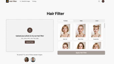 Hair Filter - AI tool for AI Assistants