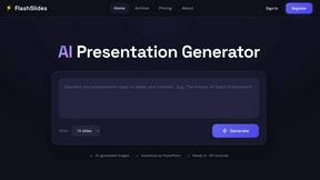 FlashSlides - product for productivity
