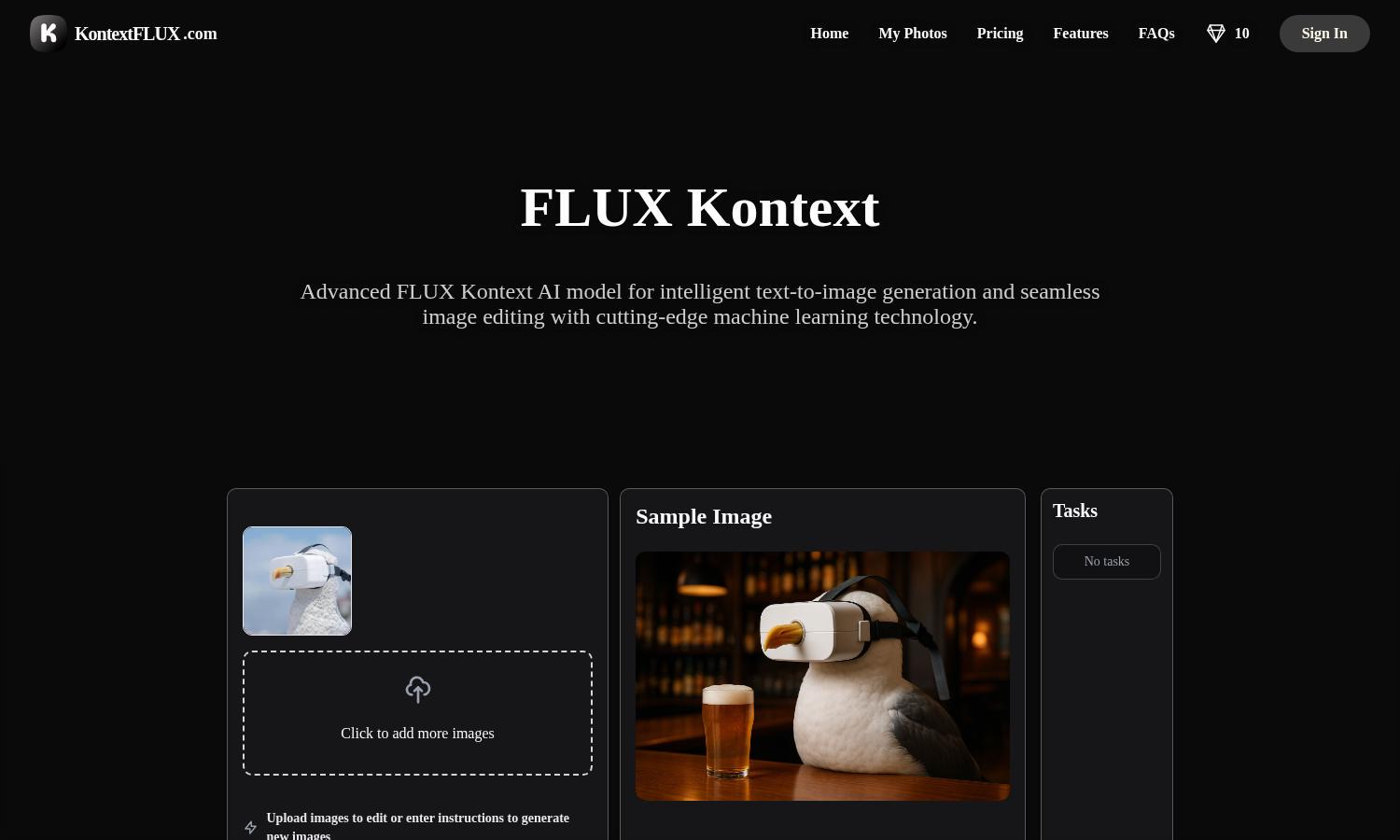 FLUX Kontext Website