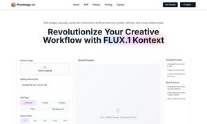 FluxImage.co Website