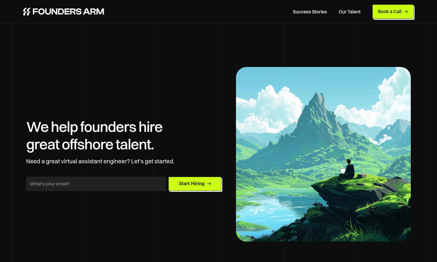 Founders Arm Website