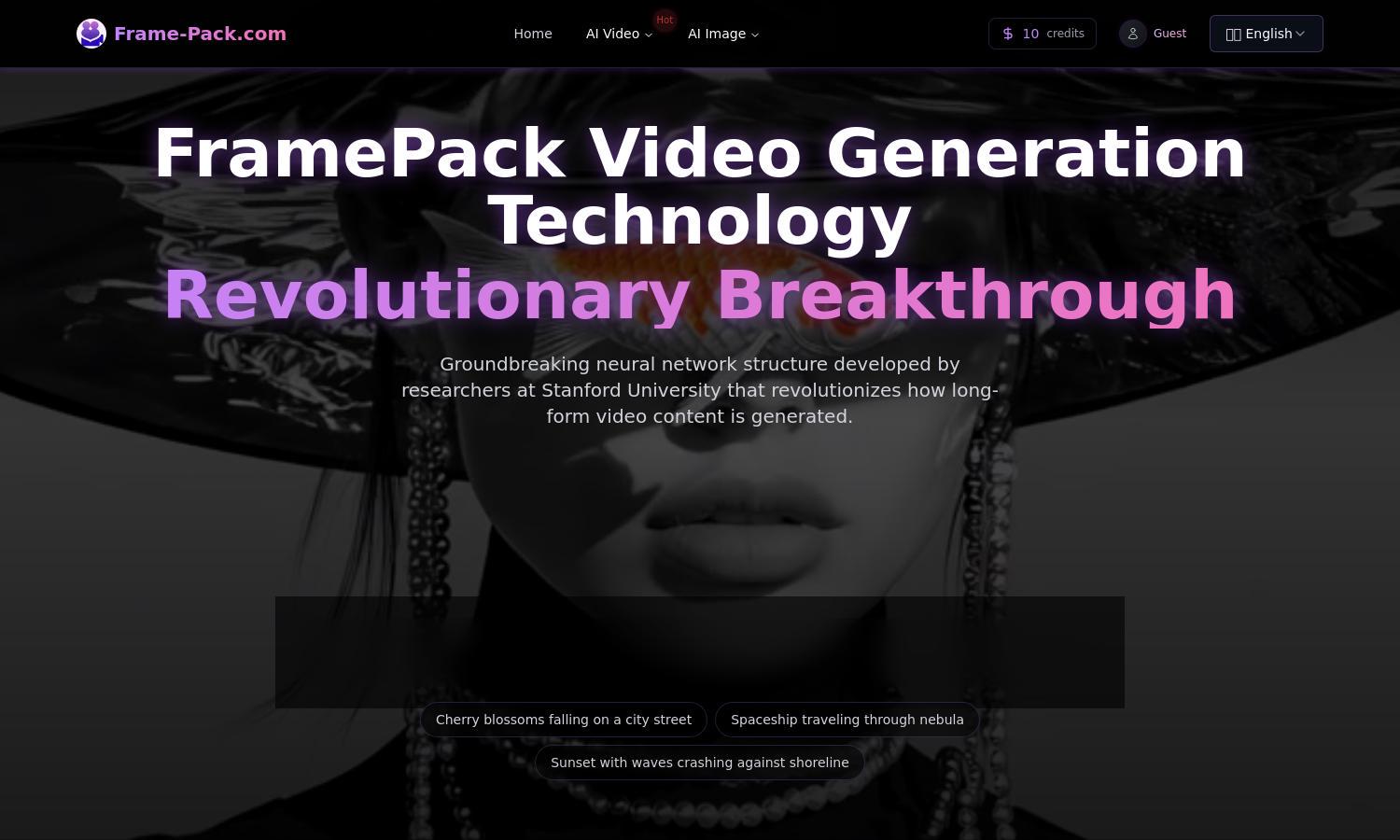 FramePack Website
