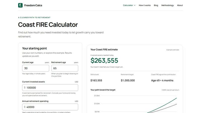 Freedom Calcs screenshot