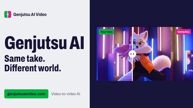 Genjutsu AI Video Editor screenshot