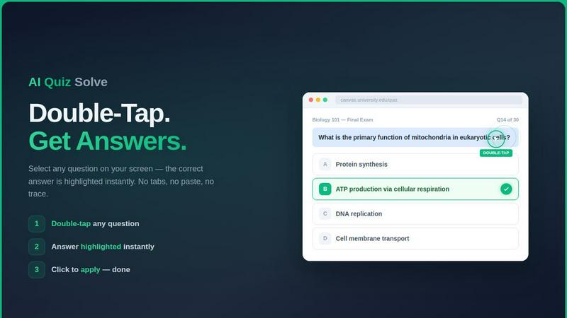 AI Quiz Solve screenshot