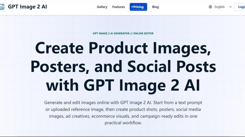 GPT Image 2 AI application interface and features