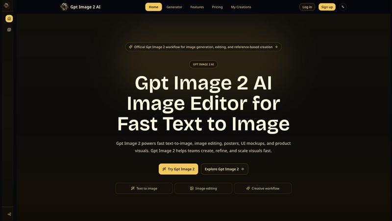 GPT Image 2 AI application interface and features