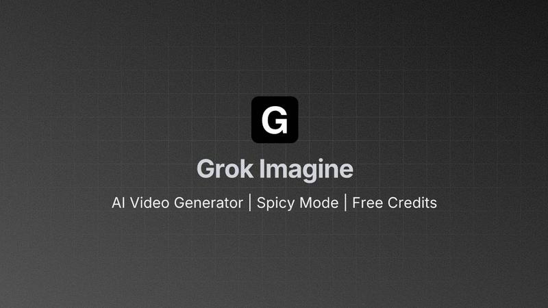 Grok Imagine application interface and features