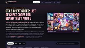 GTA 6 Cheat Codes