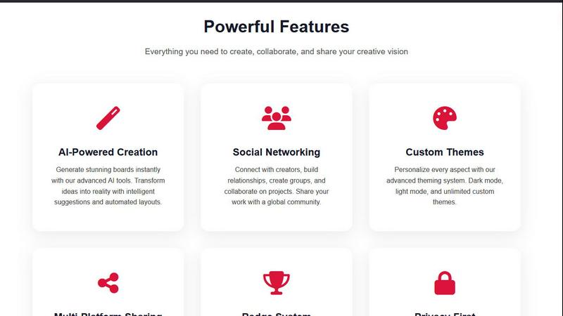 Haporium application interface and features