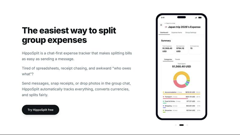 HippoSplit screenshot