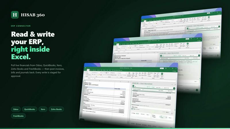 HISAB 360 screenshot