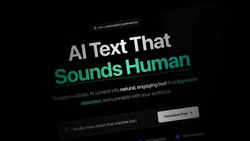 Humanize application interface and features
