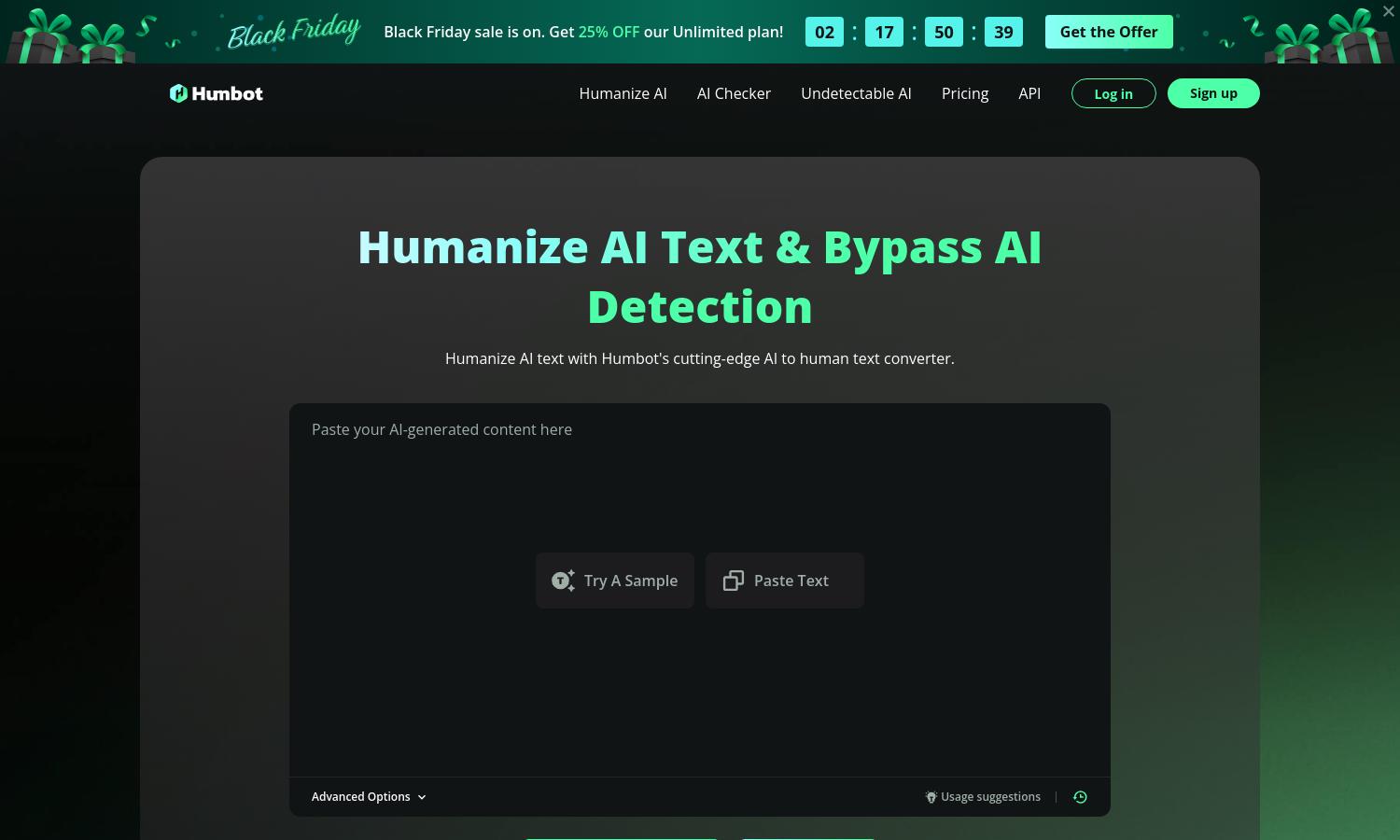 Humbot Website