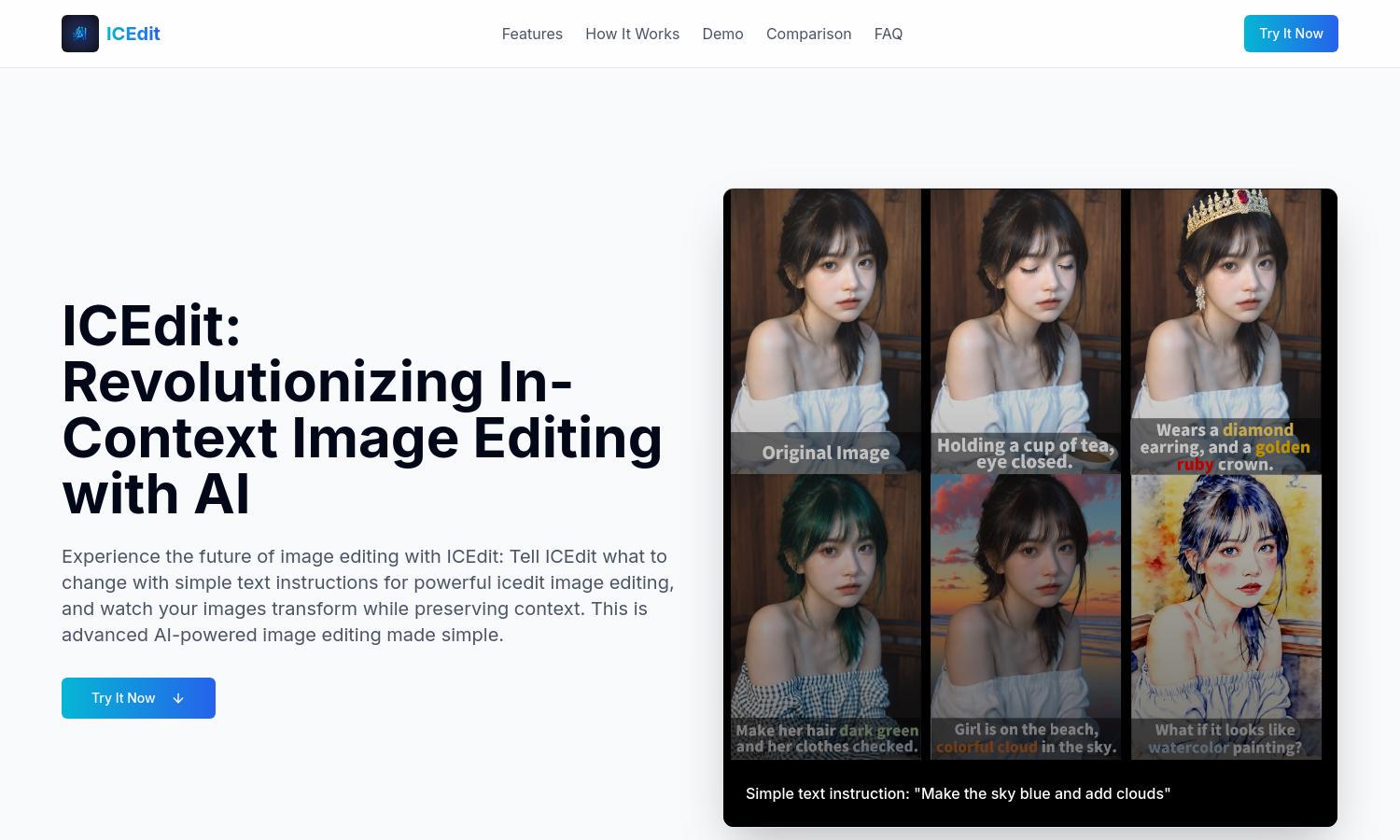 ICEdit Website