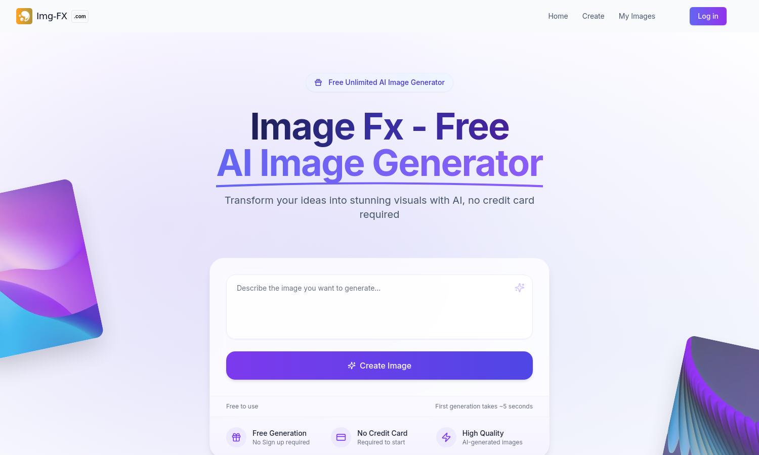 Image Fx Website