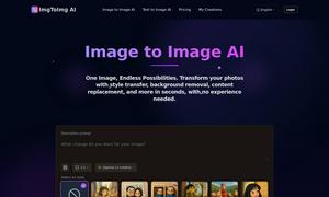 Image to Image AI Website