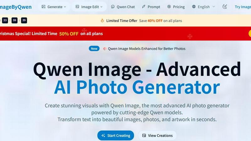 Image by Qwen application interface and features